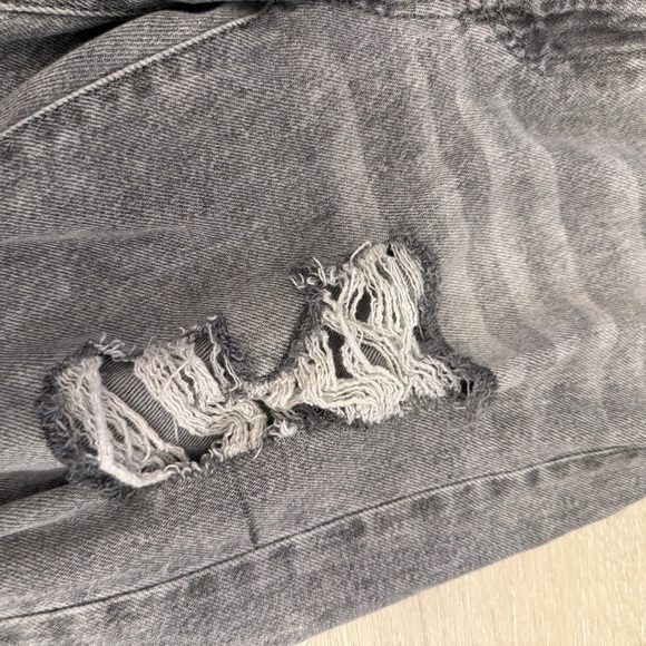 SO Women's Distressed Black Flare Jeans school fall - Picture 5 of 10